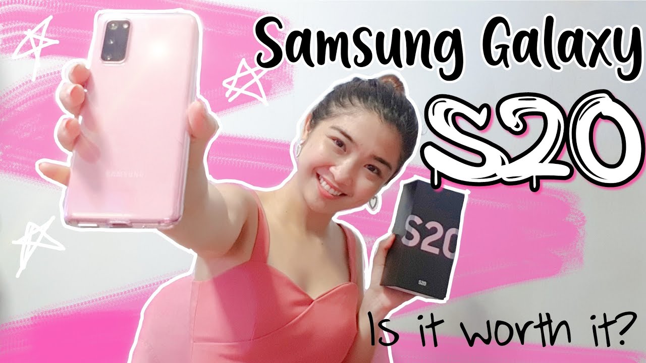 Samsung Galaxy S20 Cloud Pink : Unboxing and Review
