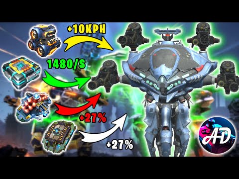 The Fastest TITAN! NODENS With NEW MAX TITAN Module ACCELERATOR 66 KPH! - War Robots Mk2 Gameplay WR