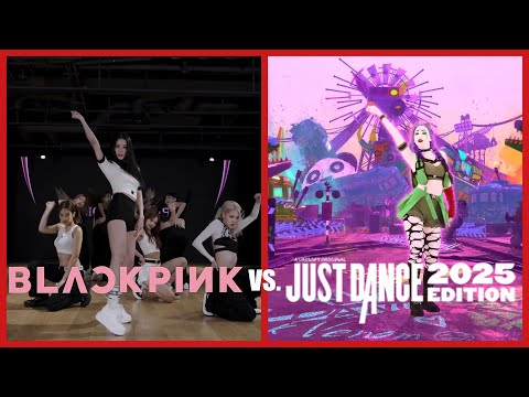 Just Dance 2025 | Pink Venom by BLACKPINK alternate (Just Dance vs. official choreo comparison)