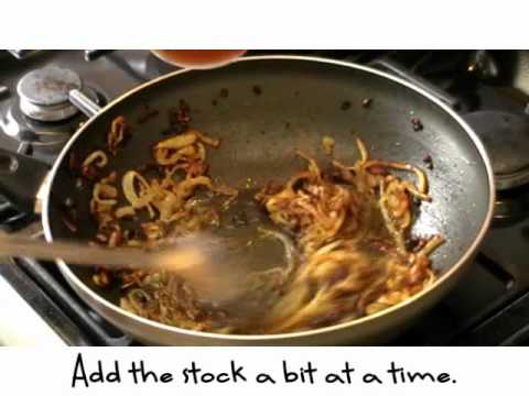 Making an onion gravy