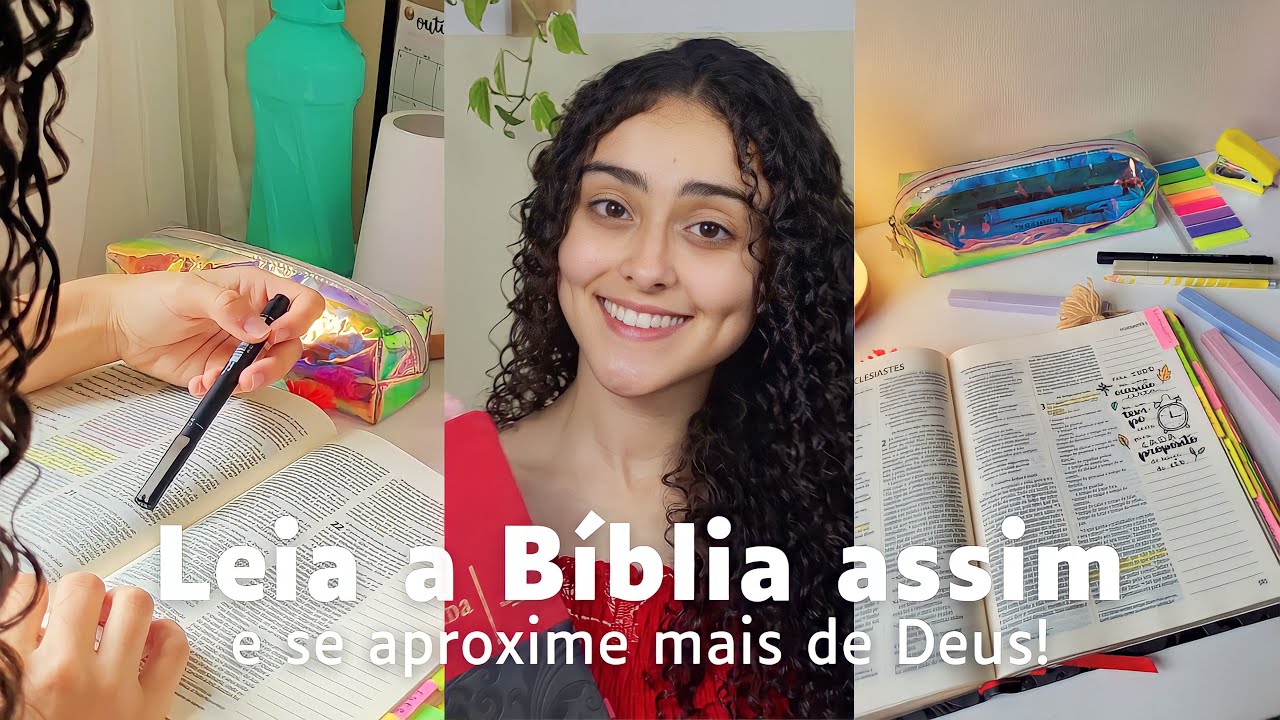 Como Ler a Bíblia do JEITO CERTO + Planos de leitura da Bíblia