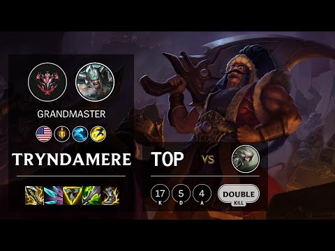 Tryndamere Top vs Camille - NA Grandmaster Patch 10.23