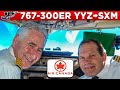 Air Canada Boeing 767 300ER Cockpit Toronto To St Maarten 2013