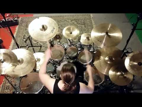 Auerkallio - One take drum recording for the 5th solo album