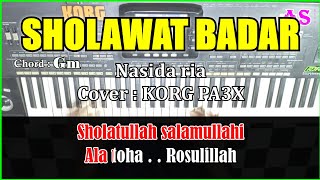 Download lagu SHOLAWAT BADAR - Nasida Ria - Karaoke Qasidah Chord (Cover) Korg Pa3X mp3 Download lagu SHOLAWAT BADAR - Nasida Ria - Karaoke Qasidah Chord (Cover) Korg Pa3X mp3