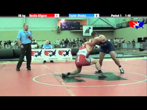 Dustin Kilgore vs. Taylor Meeks at 2013 ASICS University Nationals - FS