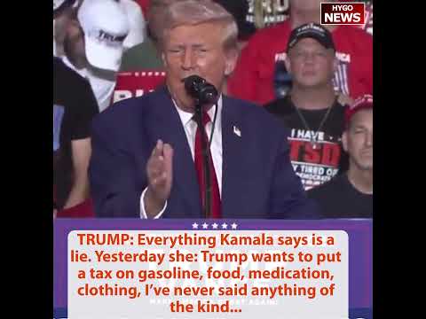 Kamala lie: Trump tax on gasoline, food, medication everything; Trump Make America AFFORDABLE Again!