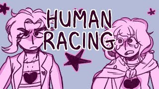 ♡HUMAN RACING♡- a Greasertale「LYRIC COMIC」