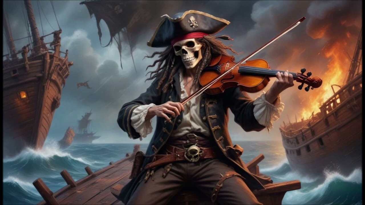 Dead men tell no tales, but they play fiddle! - epic pirate violin songs