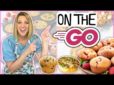 7 Make Ahead Breakfast Muffins for Back to School- Freezer Friendly!