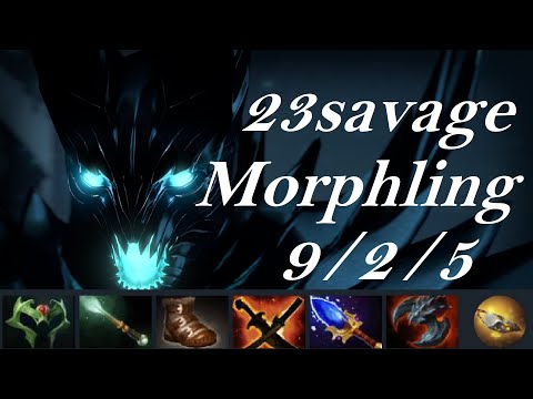 23savage Morphling - it's Earthshaker's gameplay - Sirius vs Fnatic full game1 - World E-sports