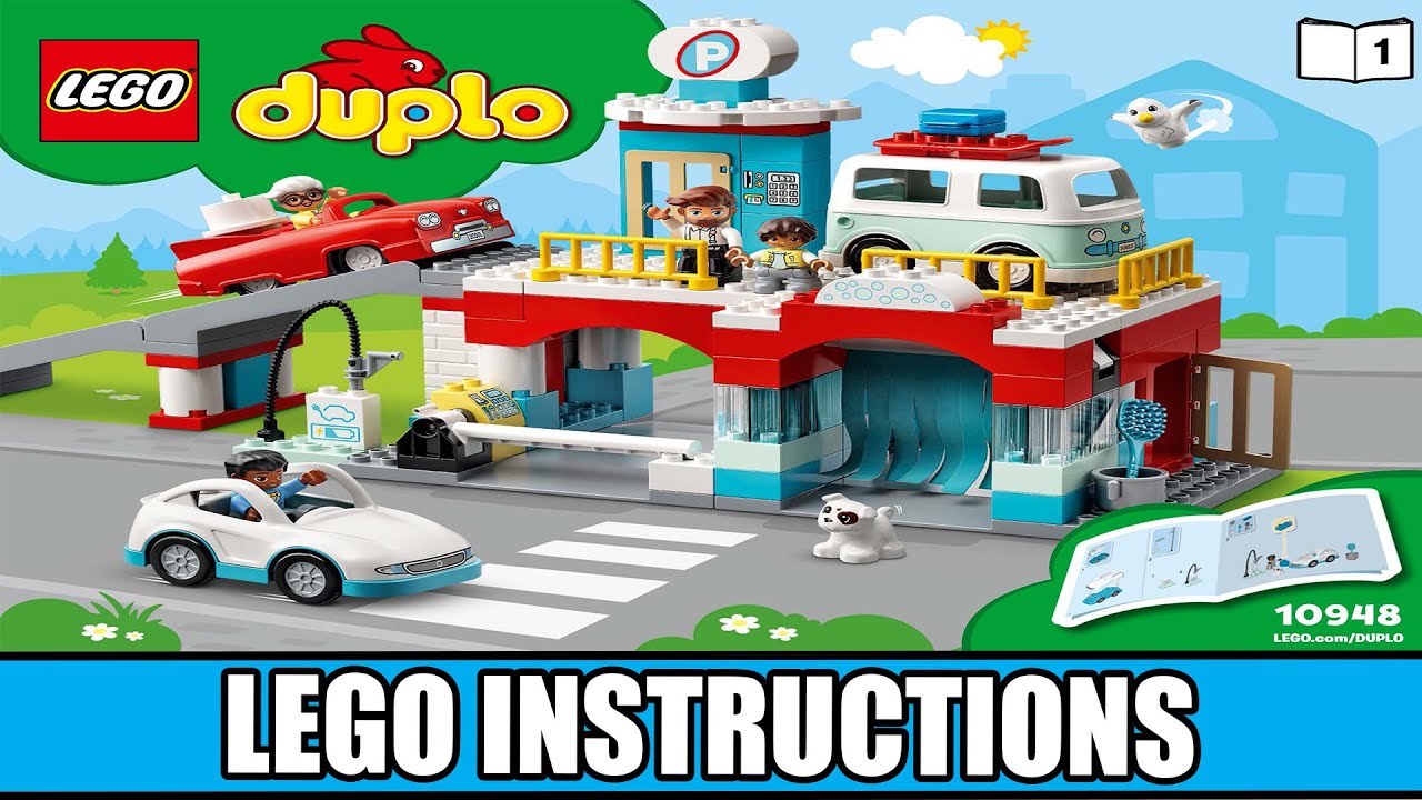 LEGO Instructions | Duplo | 10948 | Parking Garage and Car Wash (Book 1)