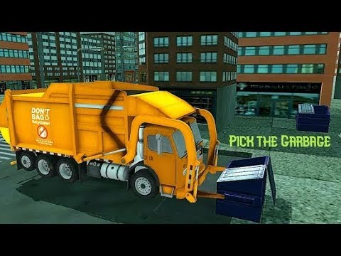 US Garbage Truck Drive 2019 (by Games Glub) - Android Gameplay FHD - YouTube