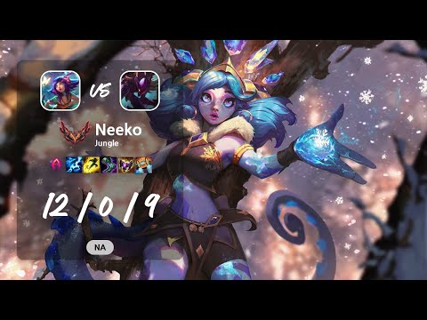 Neeko Jungle vs Kha'Zix - NA GrandMaster Patch 13.10