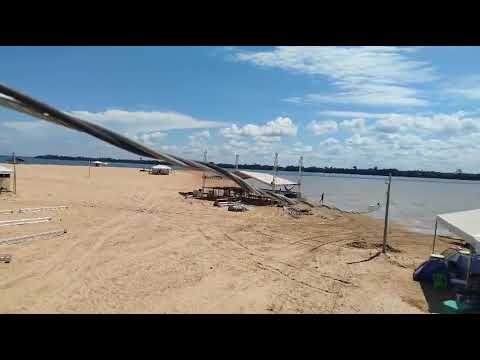 Praia de São Sebastião do Tocantins. Praia do ticão