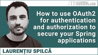 Download the video "How to use OAuth2 for authentication and authorization to secure your Spring applications"