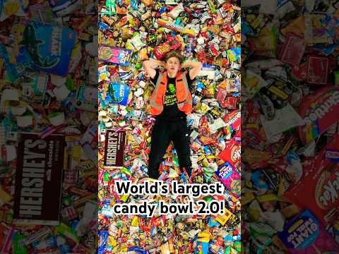 World's Largest Bowl Of Halloween Candy 2.0!