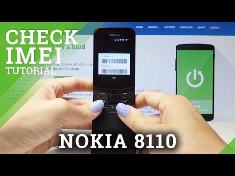 How to Check IMEI in NOKIA 8110 4G - Locate Serial Number