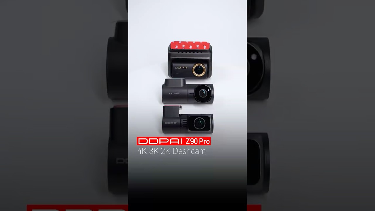 4K Front. 3K Cabin. 2K Rear. The DDPAI Z90 Pro Triple Version is officially UNBOXED!