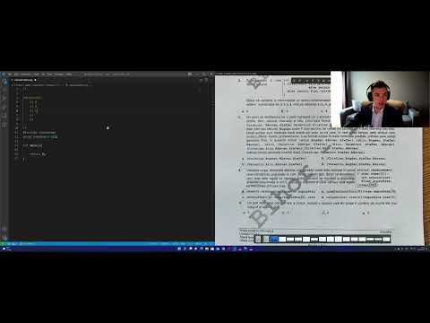 REZOLVARE SUBIECT SIMULARE EXAMEN BACALAUREAT 2022 - INFORMATICA