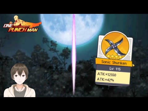 Keepsake Bintang 4 Sonic SSR - One Punch Man The Strongest