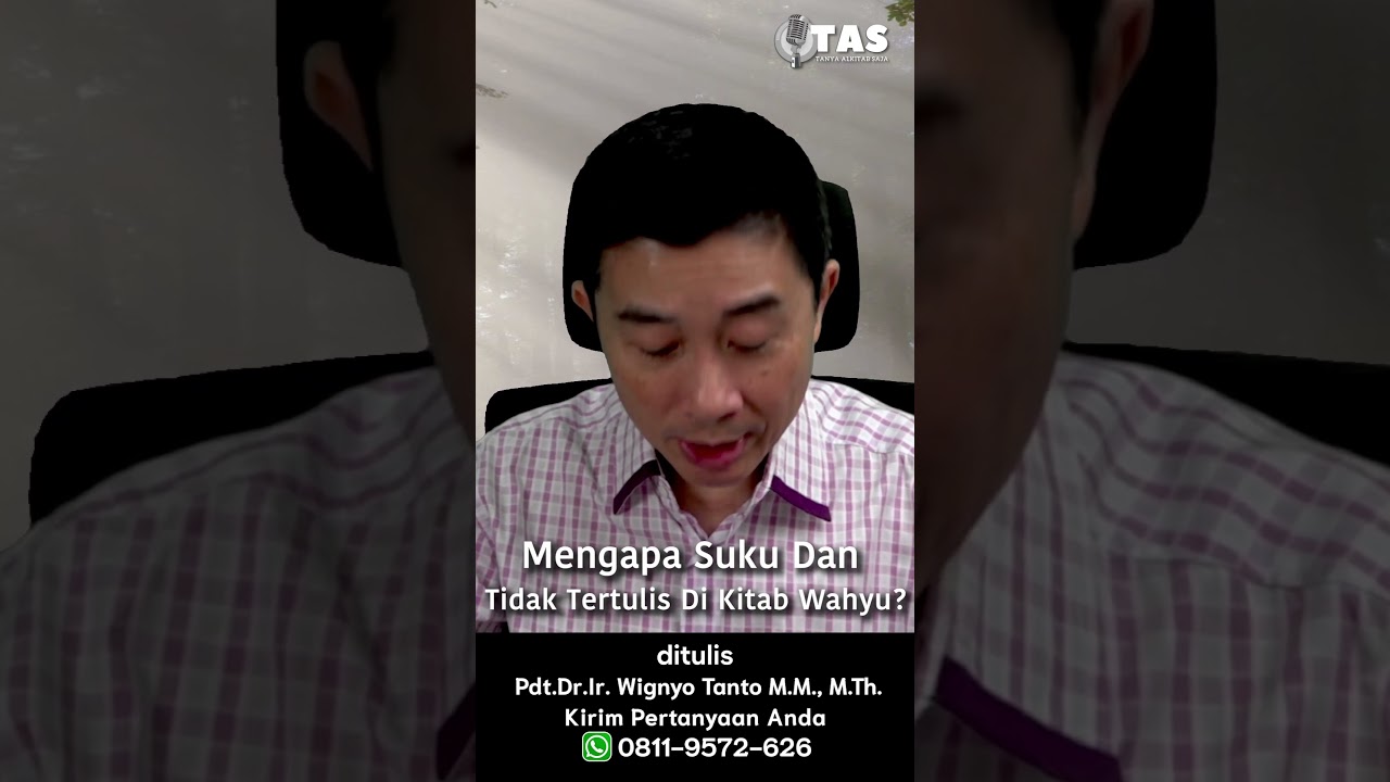 TAS#477 Suku Dan Dalam Kitab Wahyu