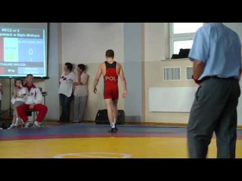 Liga Seniorów SW 2011 - Mecz 5 - kat 60 kg - Walkowiak (Ceramik) vs. Walczak (Osielsko)