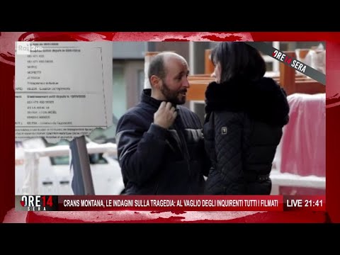 Strage di Crans Montana: al vaglio tutti i filmati di quella notte - Ore 14 Sera 08/01/2026