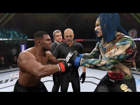 Mike Tyson vs. Wild Choptop - EA Sports UFC 2 - Boxing Stars 🥊
