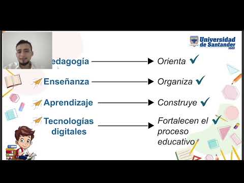 Video clase: Conceptos de pedagogía, herramientas digitales, enseñanza y aprendizaje.