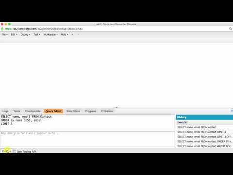 Salesforce Object Query Language - SOQL 1