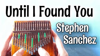 Stephen Sanchez - Until I Found You (Kalimba Tutorial/Play-Along/Easy Tabs) - Kalimba Music