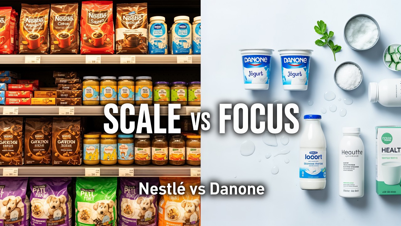 Nestle Versus Danone : Scale vs Focus