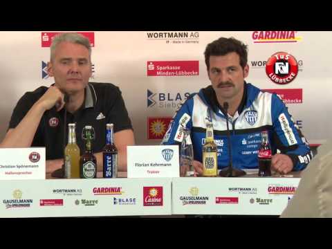 TuS N-Lübbecke vs. TBV Lemgo - Pressekonferenz