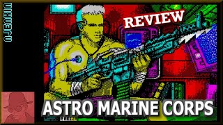 Astro Marine Corps - on the ZX Spectrum 128K !! with Commentary