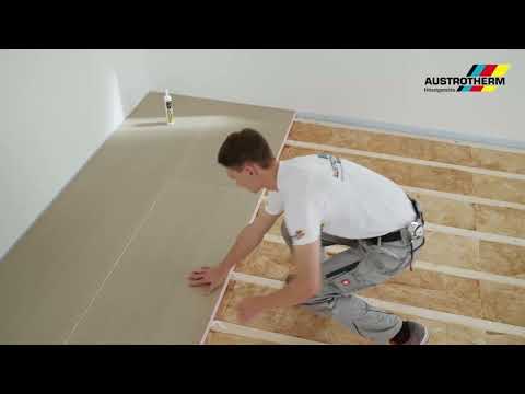 Austrotherm Uniplatte fektetése lécvázra