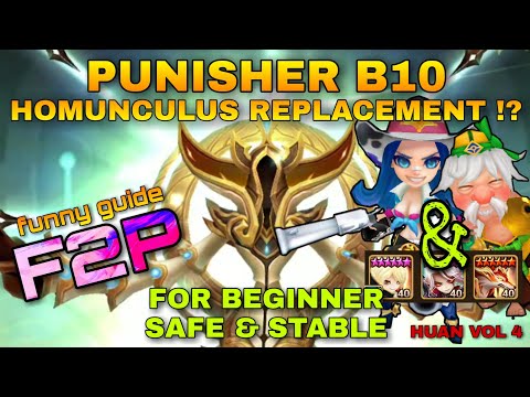 PUNISHER / PUNISHERS CRYPT B10 BEGINNER SAFE TEAM SUMMONERS WAR / SW