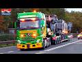Big Trucks Leaving Special Transport Truckshow
