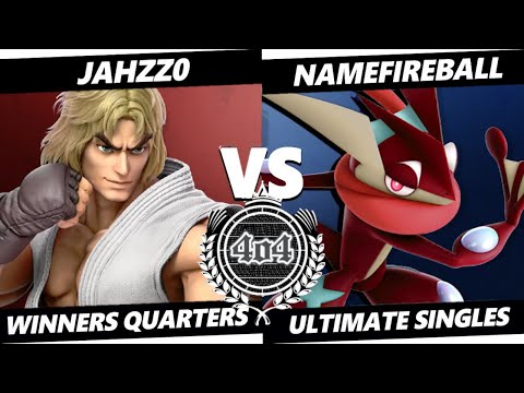 4o4 Smash Night 93 - InC| Jahzz0 (Ken) vs Namefireball (Greninja) - Winners Quarter-Final