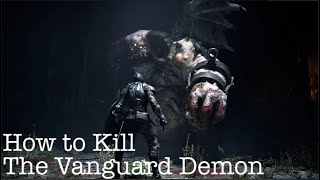 Demon's Souls PS5 - How to Beat the Vanguard Demon in the Tutorial