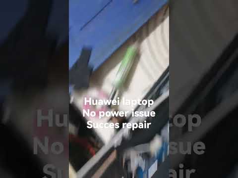 dead huawei laptop