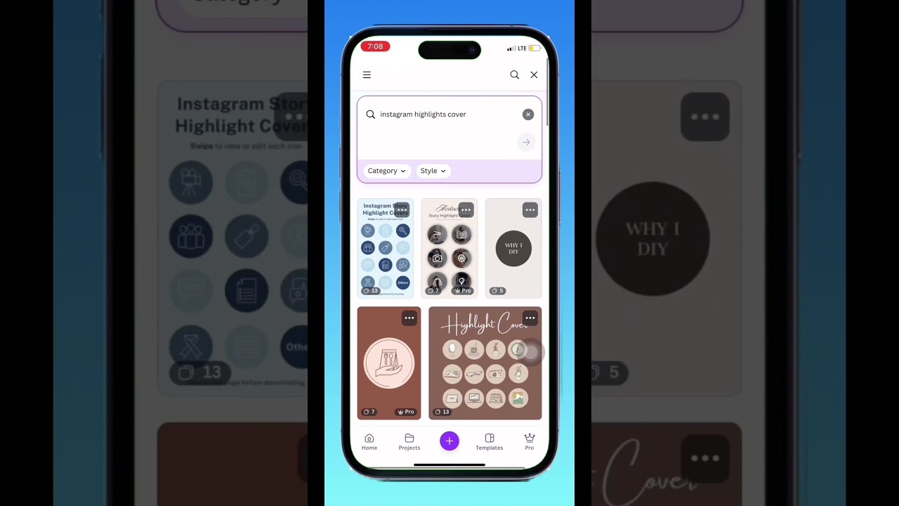 Create Stunning Instagram Highlight Covers in Canva | Easy Tutorial.                  #short #shorts