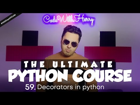 Decorators in Python | Python Tutorial - Day #59