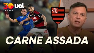 MAURO CEZAR: FLAMENGO X SAMPAIO CORRÊA PARECIA TREINO E AJUDA A QUESTIONAR O MODELO DOS ESTADUAIS