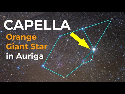 Capella: Brightest Star in Auriga Constellation