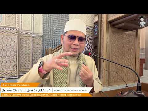 “Jerebu Dunia vs Jerebu Akhirat” - Dato' Dr. Badli Shah Alauddin
