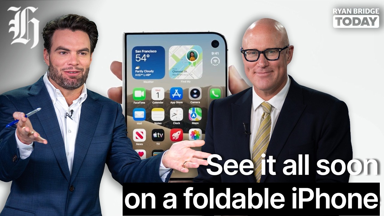 Oil hits triple digits; see it all soon on a foldable iPhone | Ryan Bridge TODAY