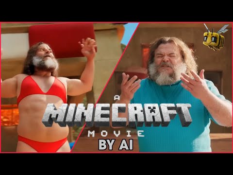 Steve's Lava Chicken (From "A Minecraft Movie") | Unofficial Video by AI