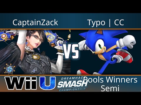 Dreamhack Atlanta 2017 - CaptainZack (Bayonetta) vs Typo | CC (Sonic) - Smash 4 Pools Winners Semi