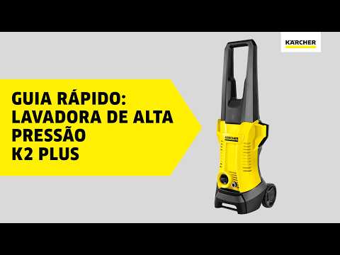 Lavadora de Alta Pressão 1740PSI 1400W K2 PLUS 220V KARCHER-19943720 - Vídeo